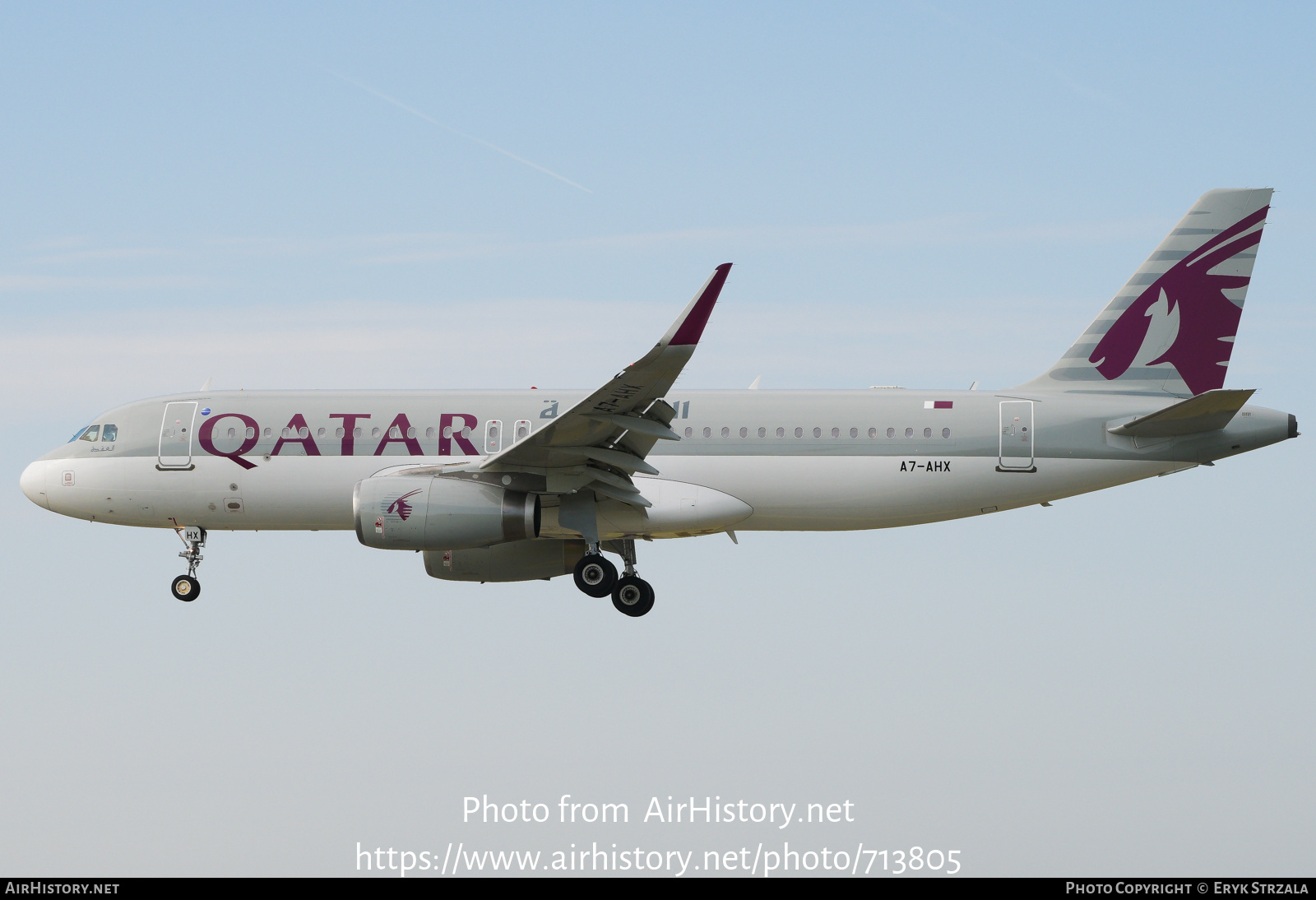 Aircraft Photo of A7-AHX | Airbus A320-232 | Qatar Airways | AirHistory.net #713805