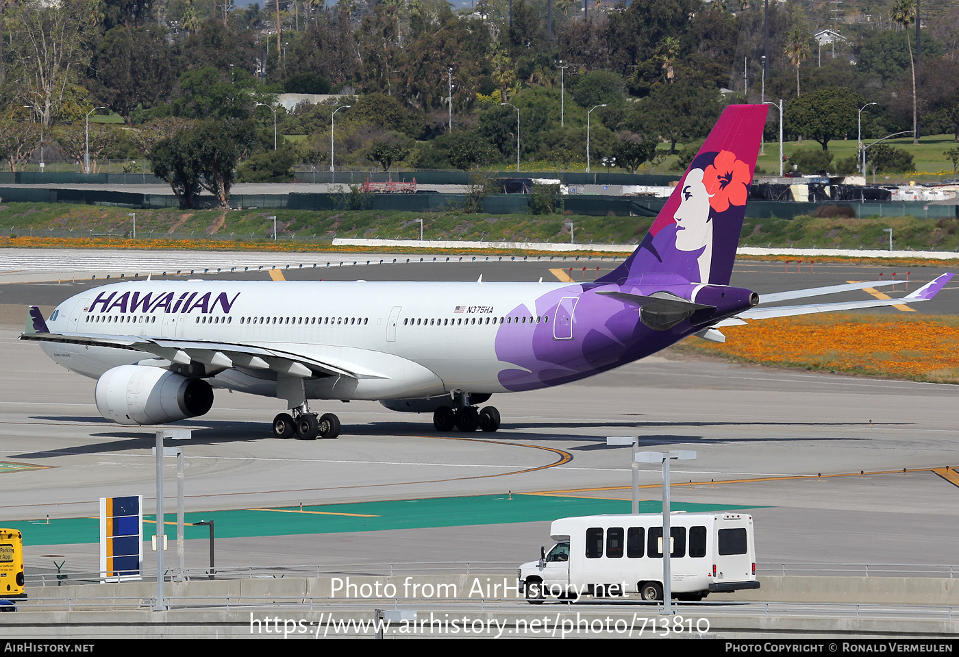 Aircraft Photo of N375HA | Airbus A330-243 | Hawaiian Airlines | AirHistory.net #713810