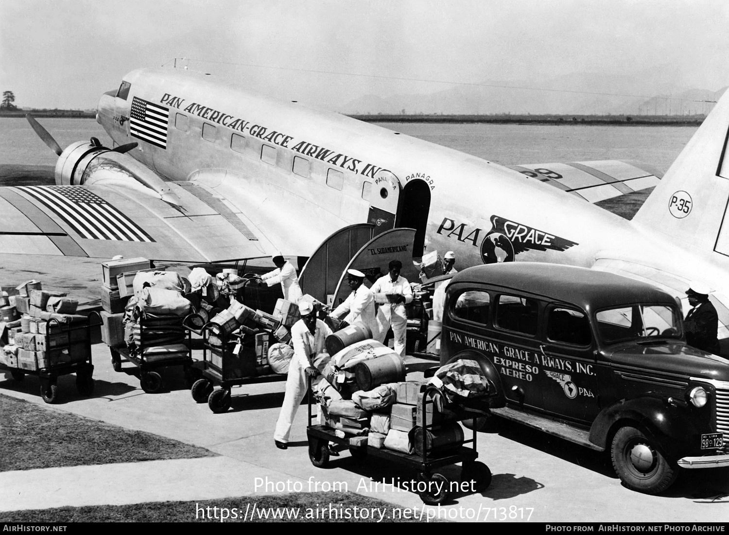 Aircraft Photo of NC13729 | Douglas DC-2-112 | Pan American-Grace Airways - Panagra | AirHistory.net #713817