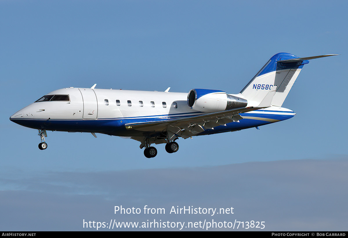 Aircraft Photo of N858CV | Bombardier Challenger 605 (CL-600-2B16) | AirHistory.net #713825