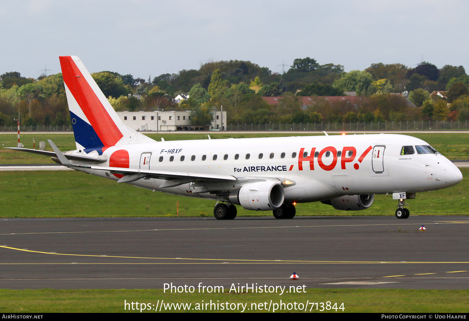 Aircraft Photo of F-HBXF | Embraer 170STD (ERJ-170-100STD) | Hop! | AirHistory.net #713844