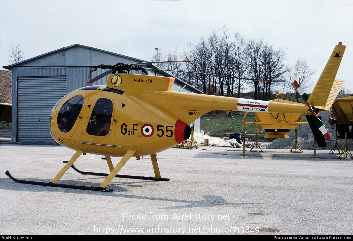 Aircraft Photo of MM80854 | Bredanardi-Hughes NH-500MC | Italy - Guardia di Finanza | AirHistory.net #713849