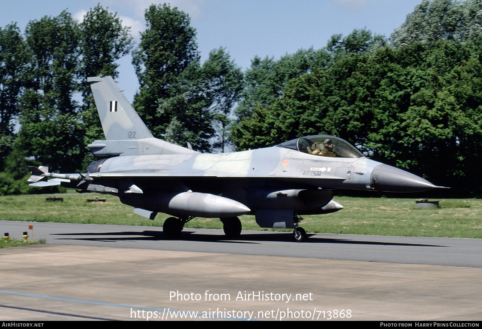 Aircraft Photo of 122 | General Dynamics F-16C Fighting Falcon | Greece - Air Force | AirHistory.net #713868