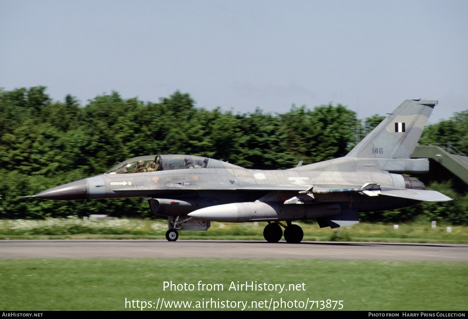 Aircraft Photo of 146 | General Dynamics F-16D Fighting Falcon | Greece - Air Force | AirHistory.net #713875