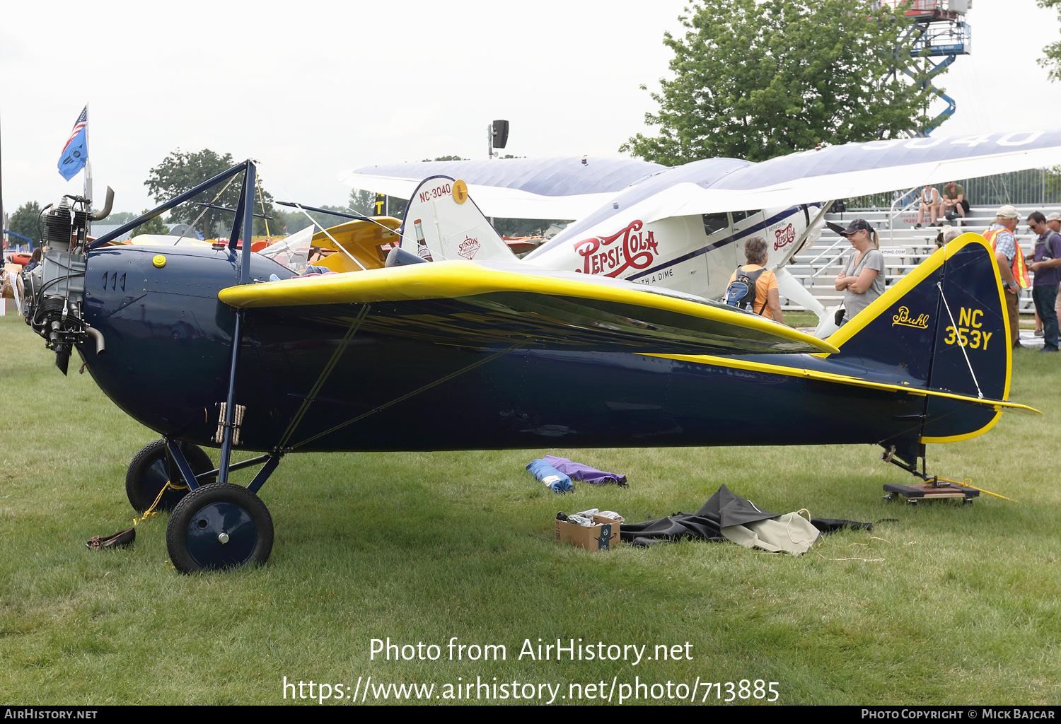 Aircraft Photo of N353Y / NC353Y | Buhl LA-1 Flying Bull Pup | AirHistory.net #713885