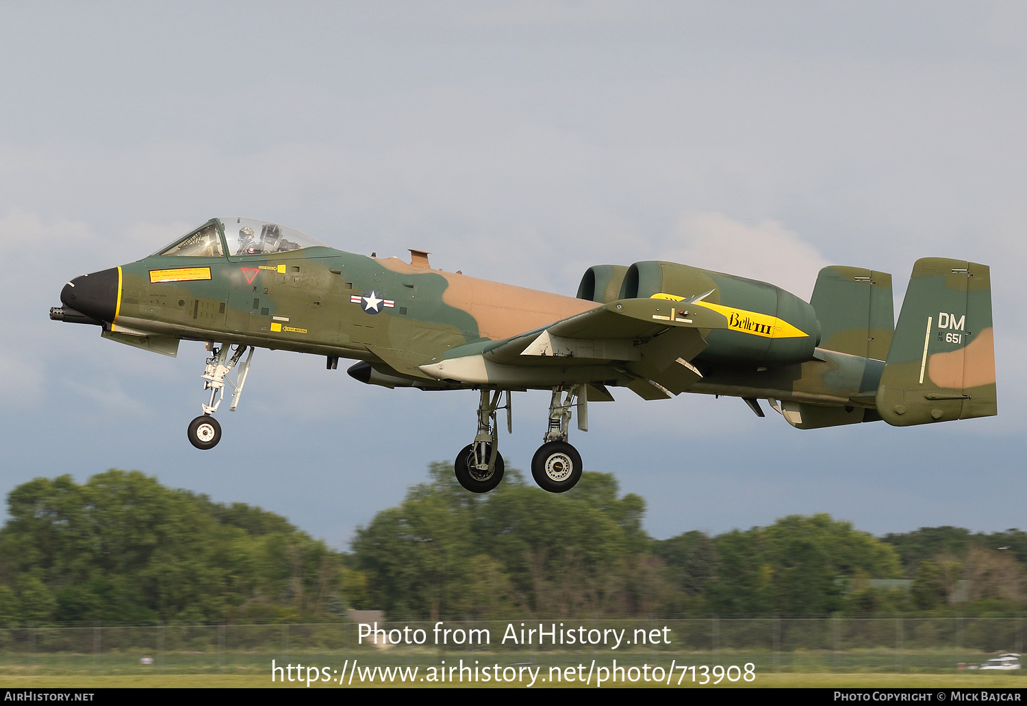 Aircraft Photo of 78-0651 / AF78-651 | Fairchild A-10C Thunderbolt II | USA - Air Force | AirHistory.net #713908