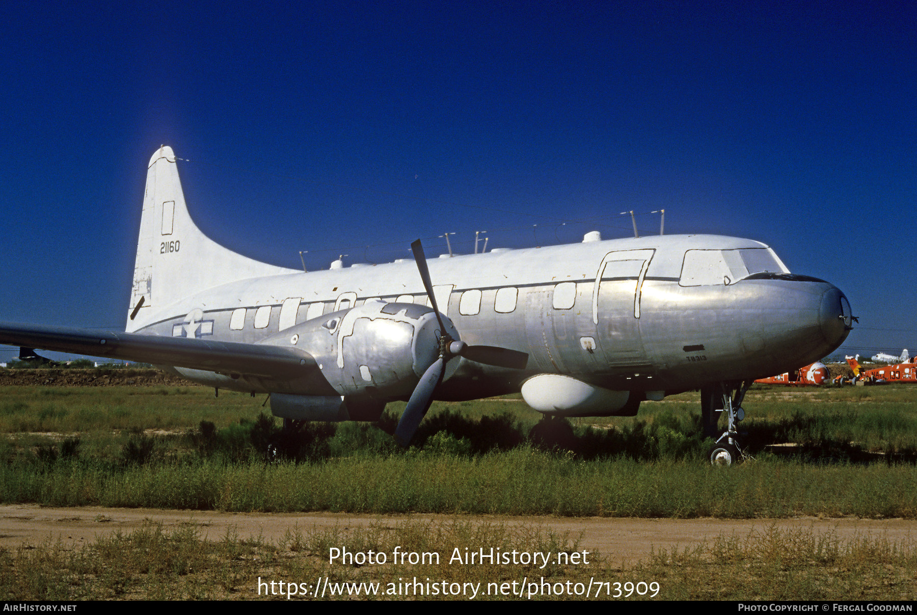 Aircraft Photo of 52-1160 / 21160 | Convair T-29C | USA - Air Force | AirHistory.net #713909