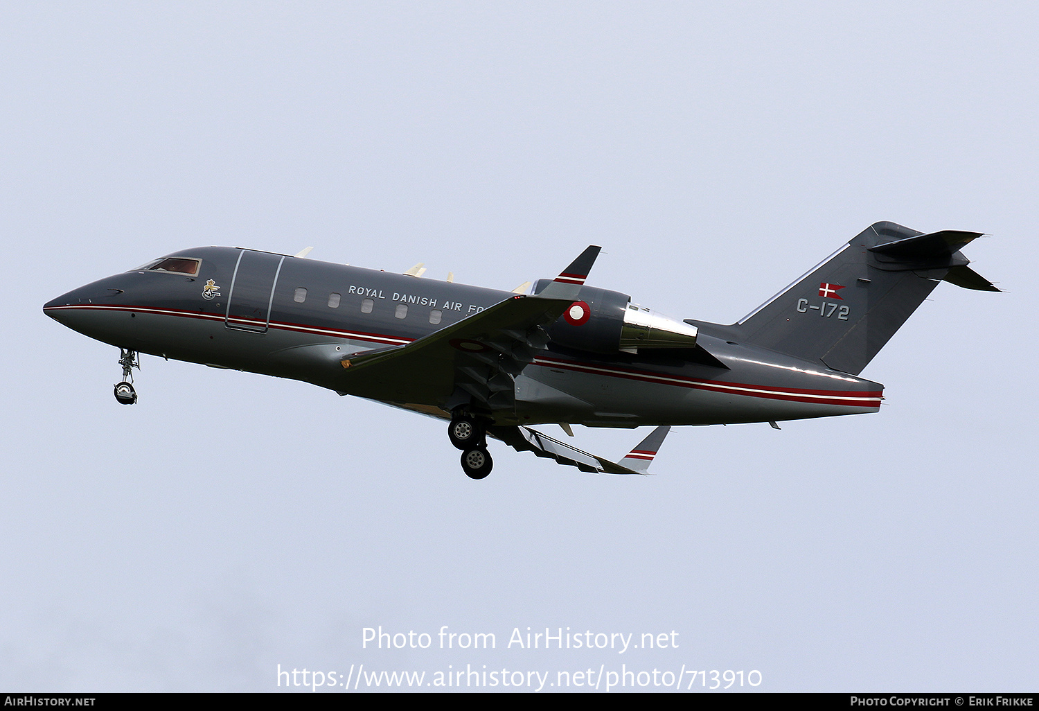 Aircraft Photo of C-172 | Bombardier Challenger 604 (CL-600-2B16) | Denmark - Air Force | AirHistory.net #713910