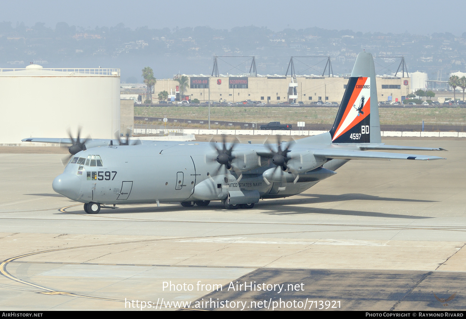 Aircraft Photo of 164597 / 4597 | Lockheed C-130T-30 Hercules (L-382) | USA - Navy | AirHistory.net #713921