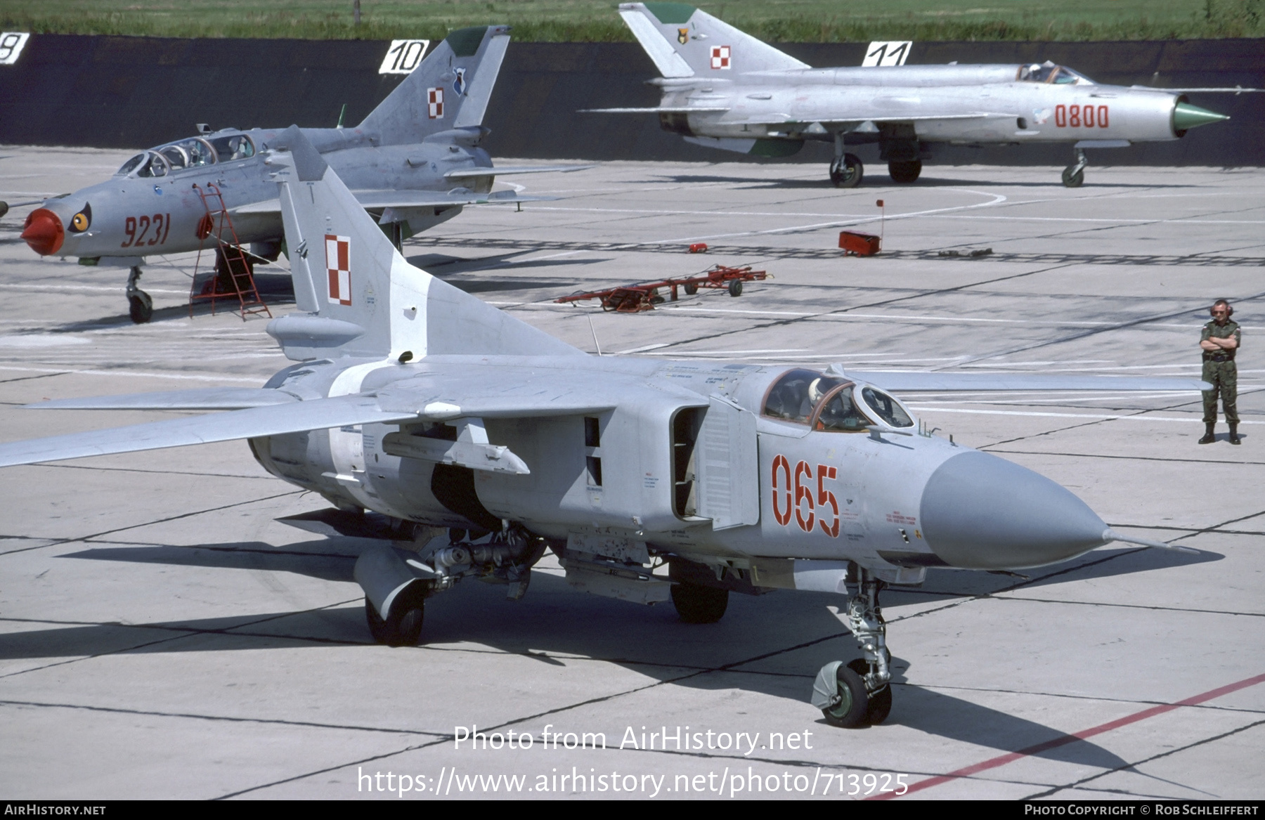 Aircraft Photo of 065 | Mikoyan-Gurevich MiG-23MF | Poland - Air Force | AirHistory.net #713925