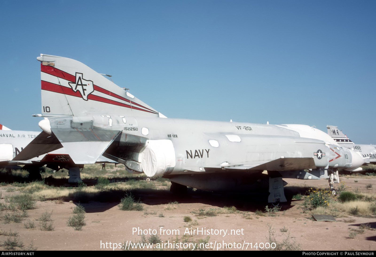 Aircraft Photo of 152250 | McDonnell F-4N Phantom II | USA - Navy | AirHistory.net #714000