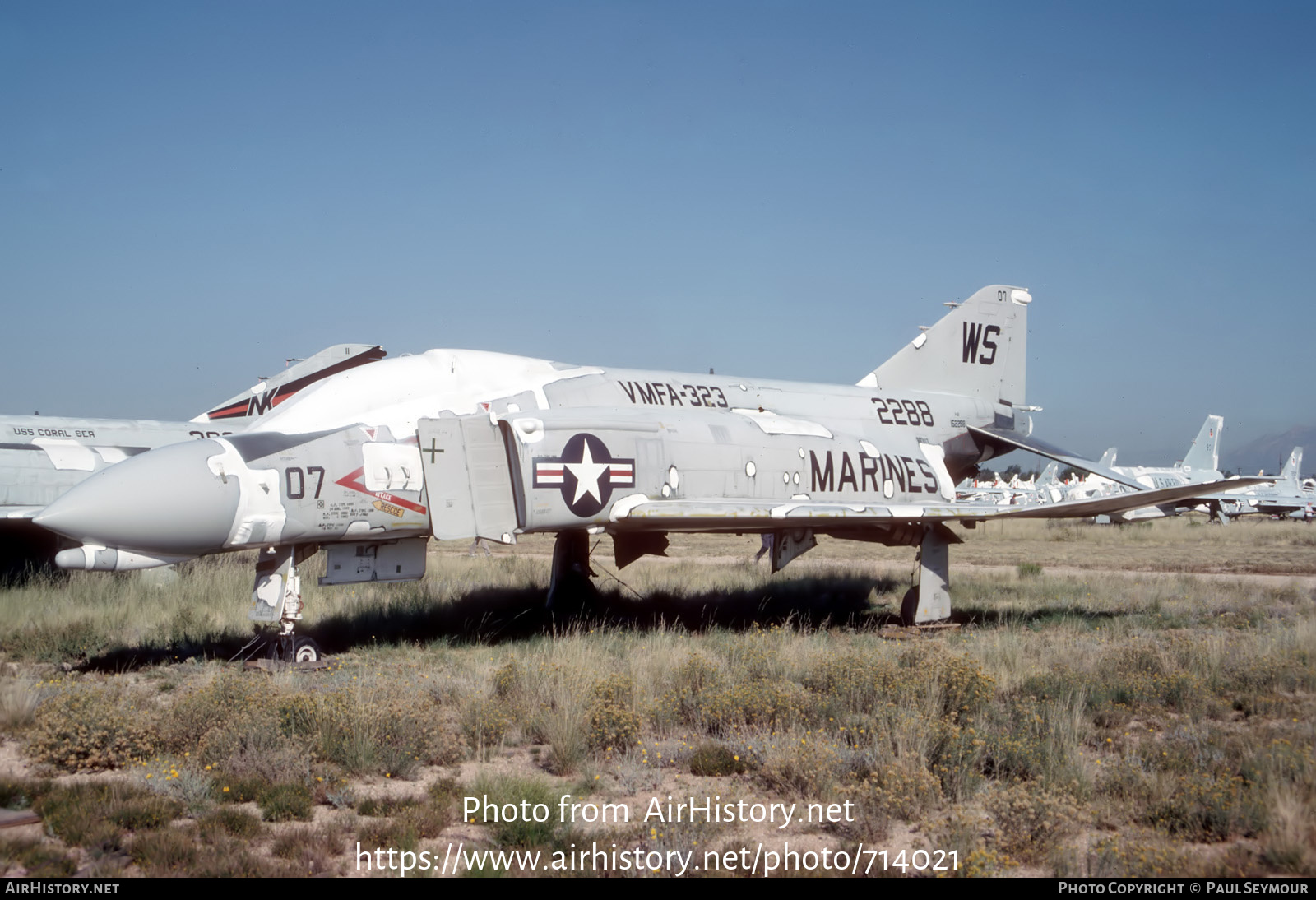 Aircraft Photo of 152288 / 2288 | McDonnell F-4N Phantom II | USA - Marines | AirHistory.net #714021