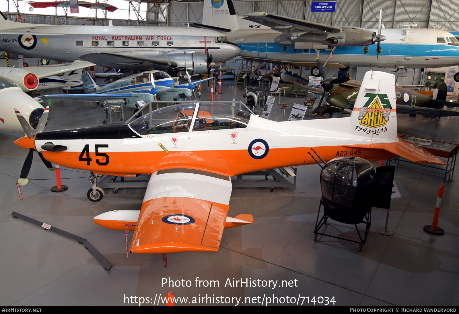 Aircraft Photo of A23-045 | Pilatus PC-9A | Australia - Air Force | AirHistory.net #714034