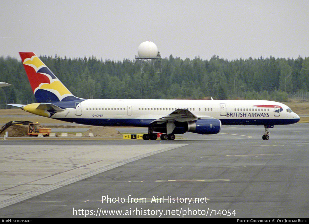 Aircraft Photo of G-CPER | Boeing 757-236 | British Airways | AirHistory.net #714054