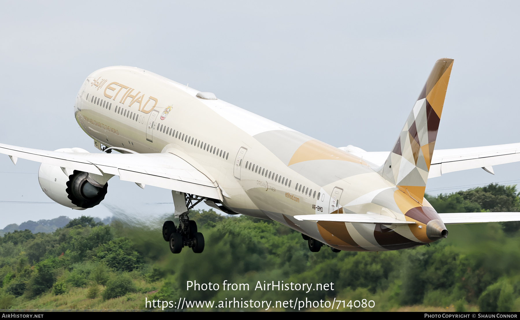 Aircraft Photo of A6-BMD | Boeing 787-10 Dreamliner | Etihad Airways | AirHistory.net #714080