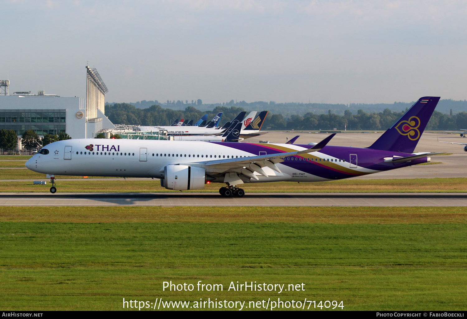 Aircraft Photo of HS-THT | Airbus A350-941 | Thai Airways International | AirHistory.net #714094