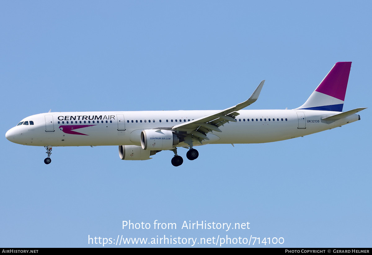 Aircraft Photo of UK32130 | Airbus A321-251N | Centrum Air | AirHistory.net #714100