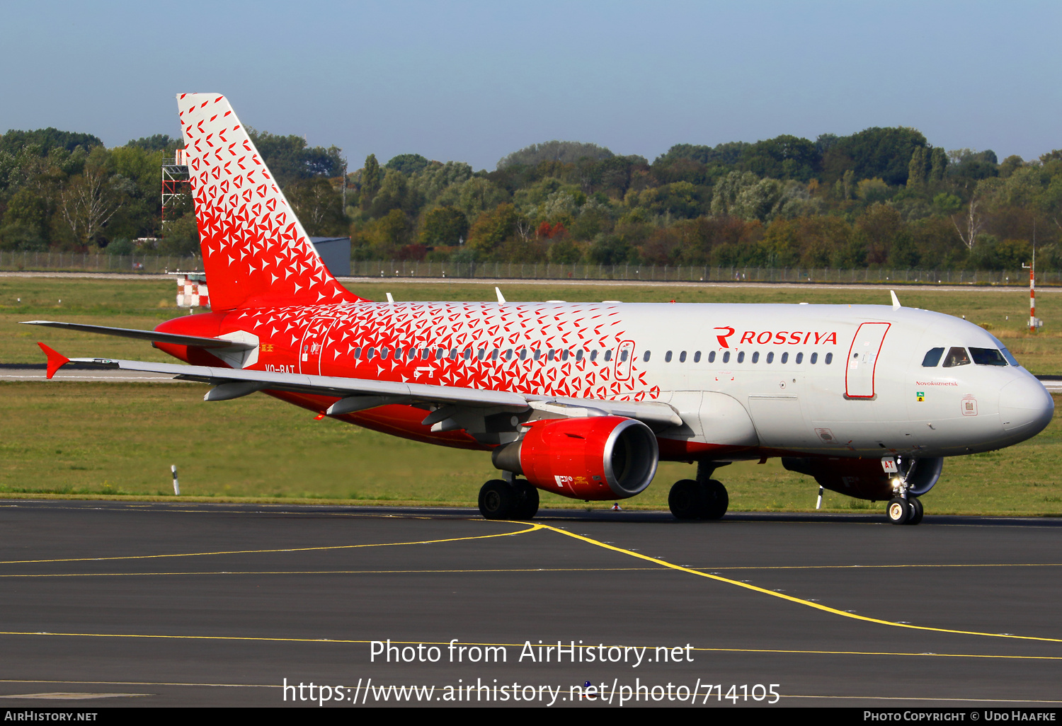 Aircraft Photo of VQ-BAT | Airbus A319-111 | Rossiya - Russian Airlines | AirHistory.net #714105