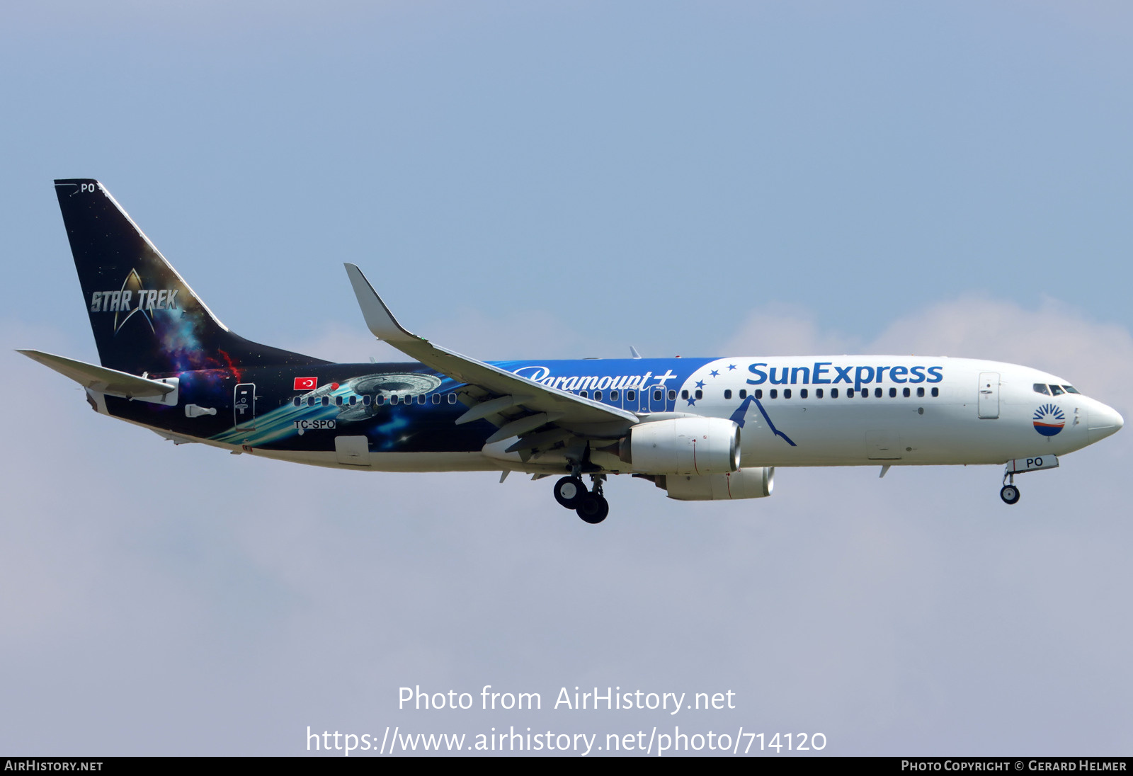 Aircraft Photo of TC-SPO | Boeing 737-8MA | SunExpress | AirHistory.net #714120