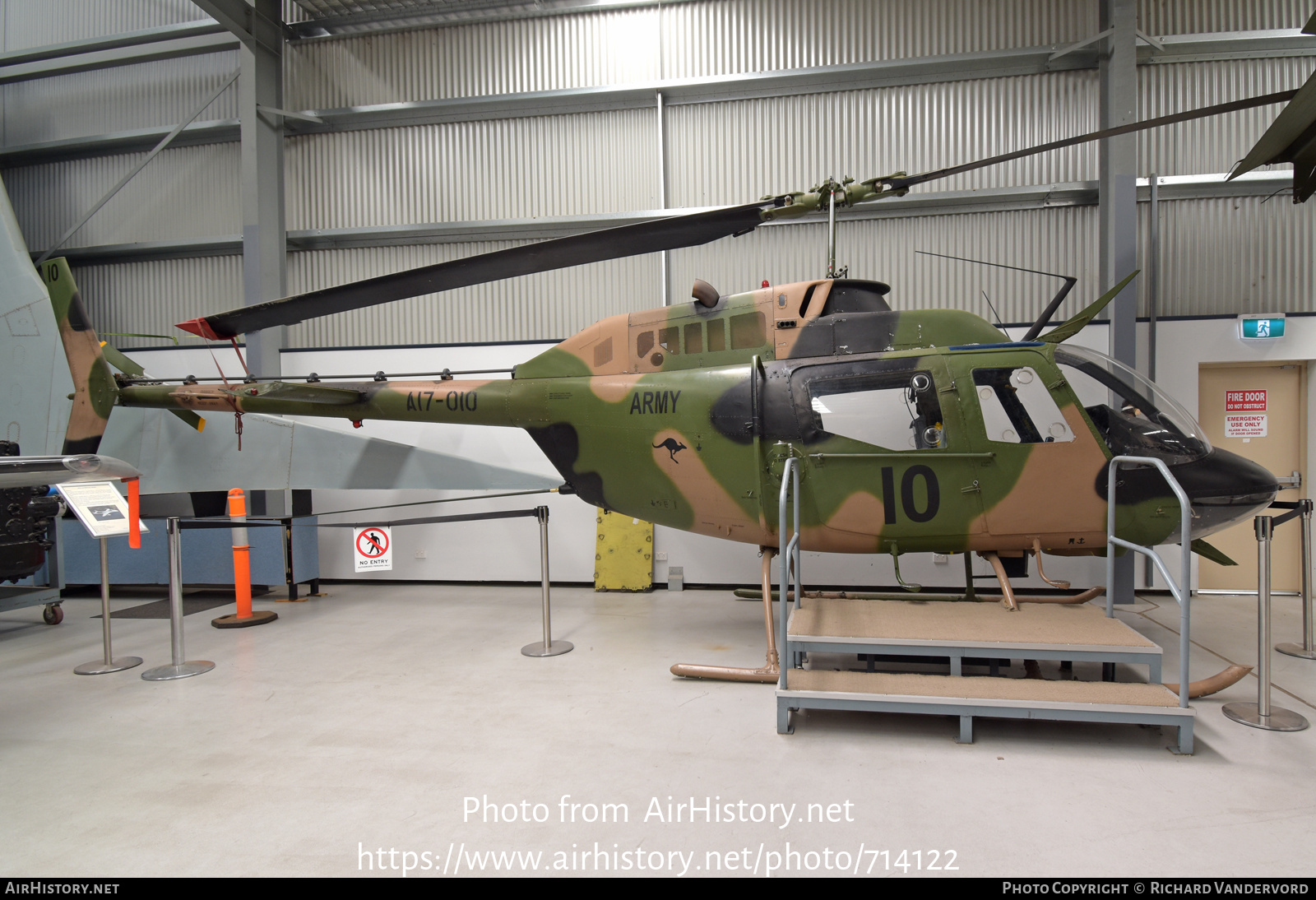 Aircraft Photo of A17-010 | Bell 206B-1 Kiowa | Australia - Army | AirHistory.net #714122