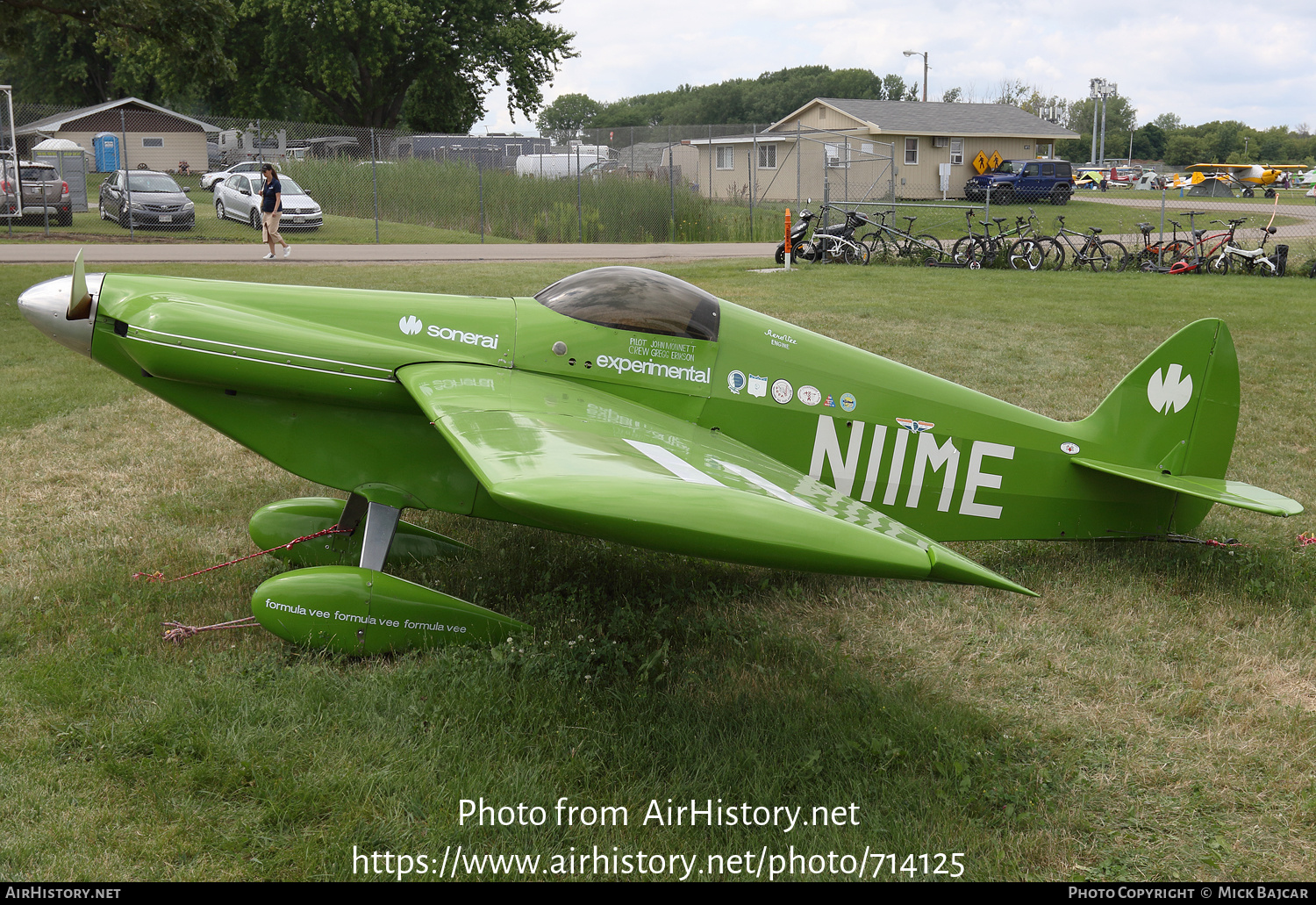 Aircraft Photo of N11ME | Monnett Sonerai I | AirHistory.net #714125