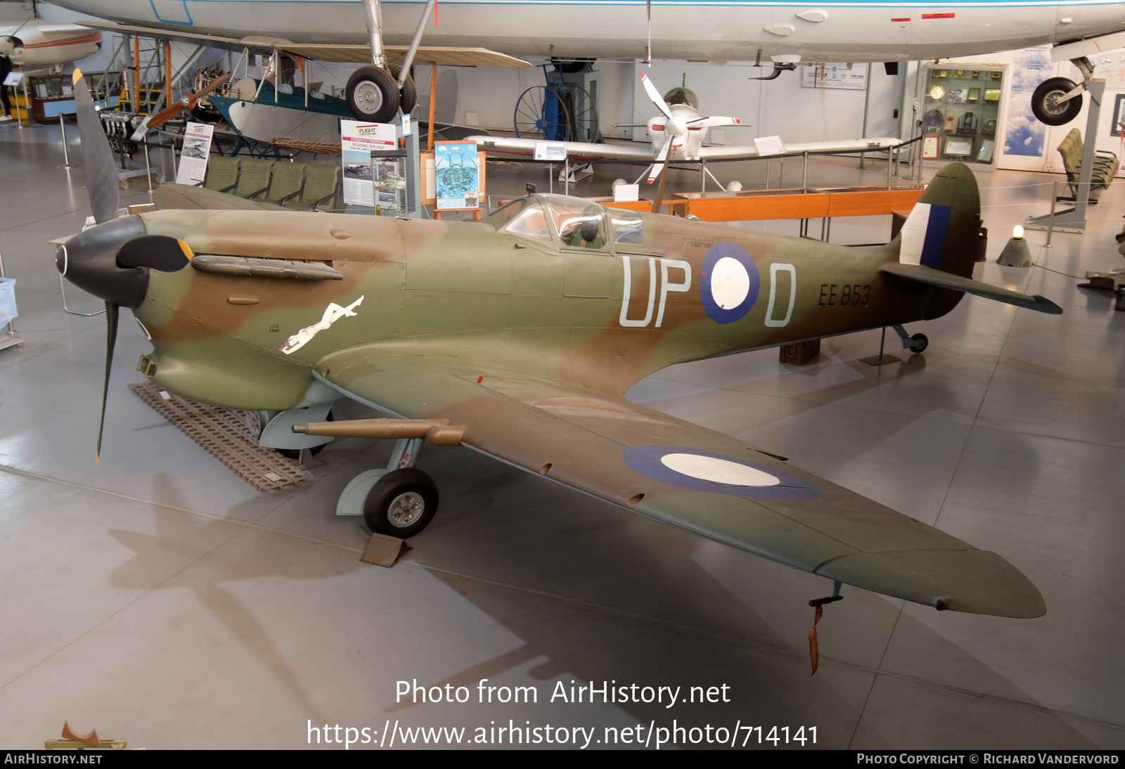 Aircraft Photo of EE853 | Supermarine 349 Spitfire F5C | Australia - Air Force | AirHistory.net #714141