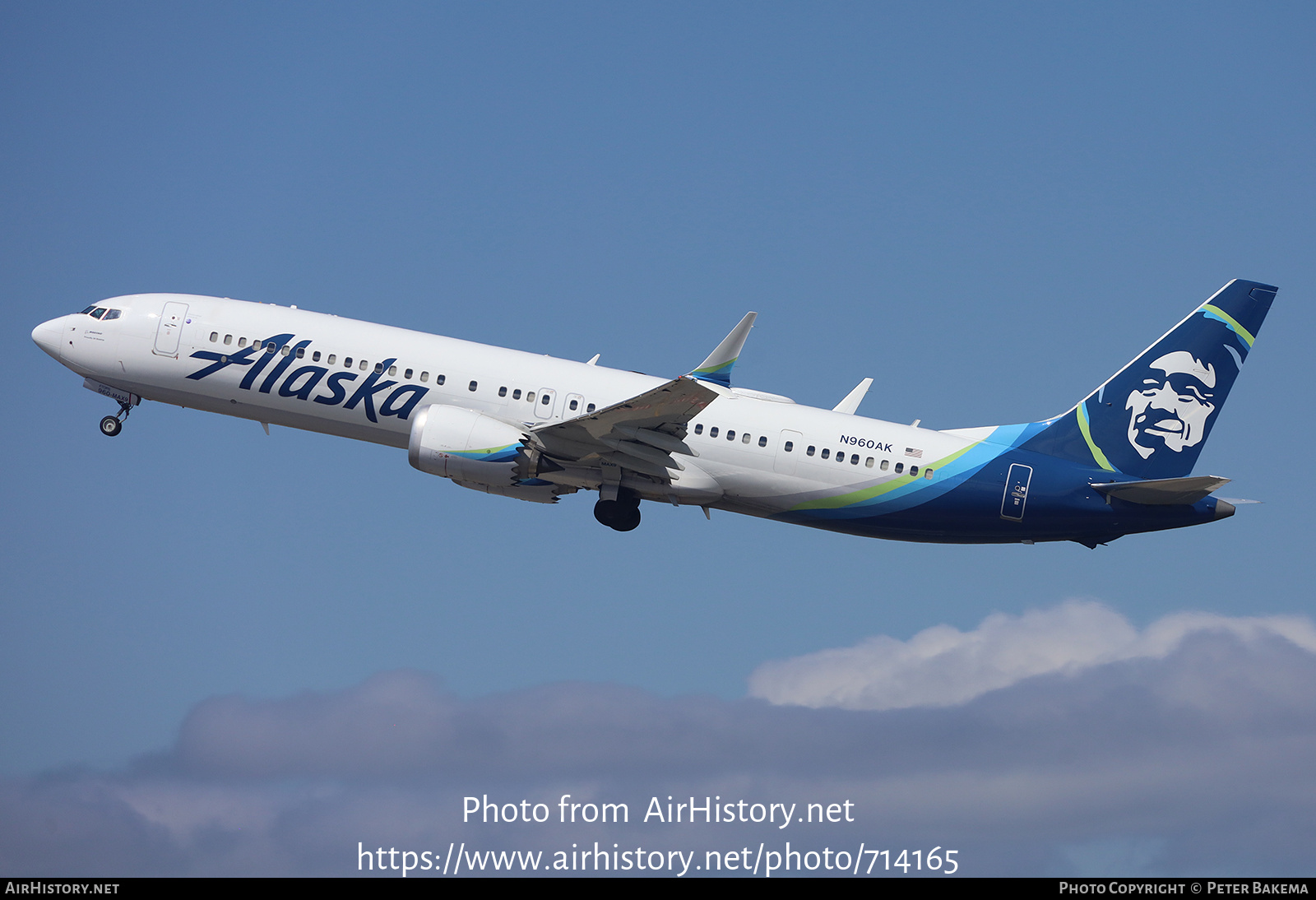 Aircraft Photo of N960AK | Boeing 737-9 Max 9 | Alaska Airlines | AirHistory.net #714165