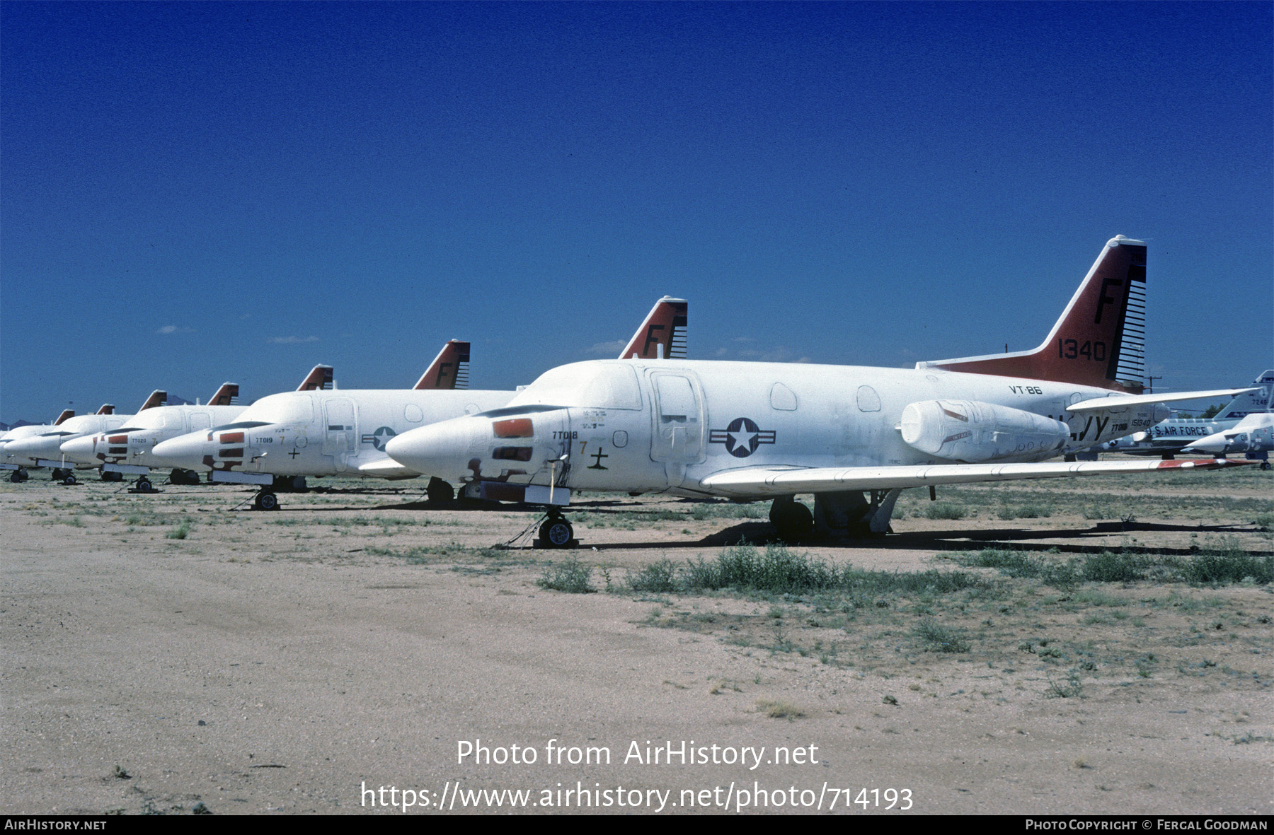 Aircraft Photo of 151340 / 1340 | North American T-39D | USA - Navy | AirHistory.net #714193