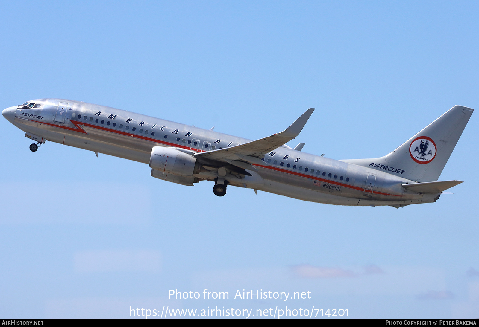 Aircraft Photo of N905NN | Boeing 737-823 | American Airlines | AirHistory.net #714201