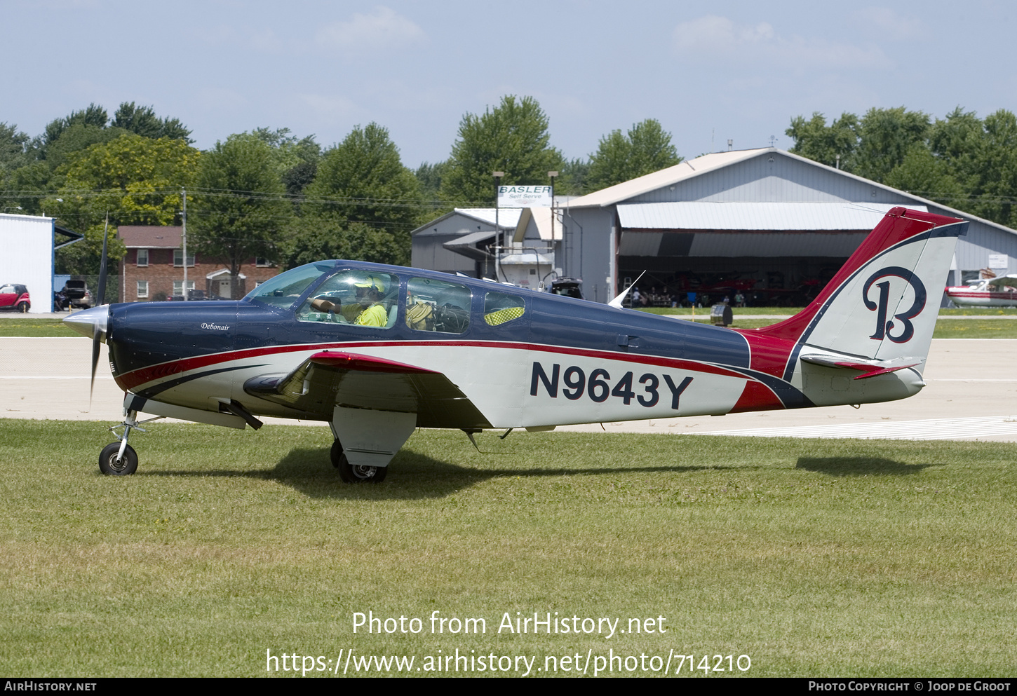 Aircraft Photo of N9643Y | Beech 35-B33 Debonair | AirHistory.net #714210