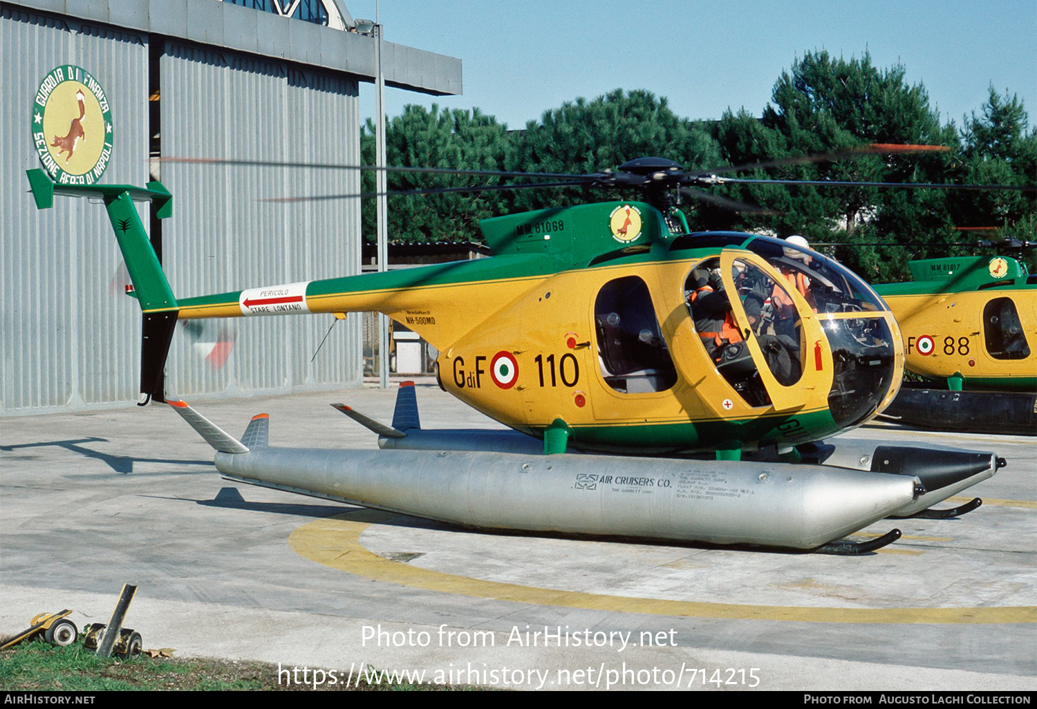 Aircraft Photo of MM81068 | Bredanardi-Hughes NH-500MD | Italy - Guardia di Finanza | AirHistory.net #714215