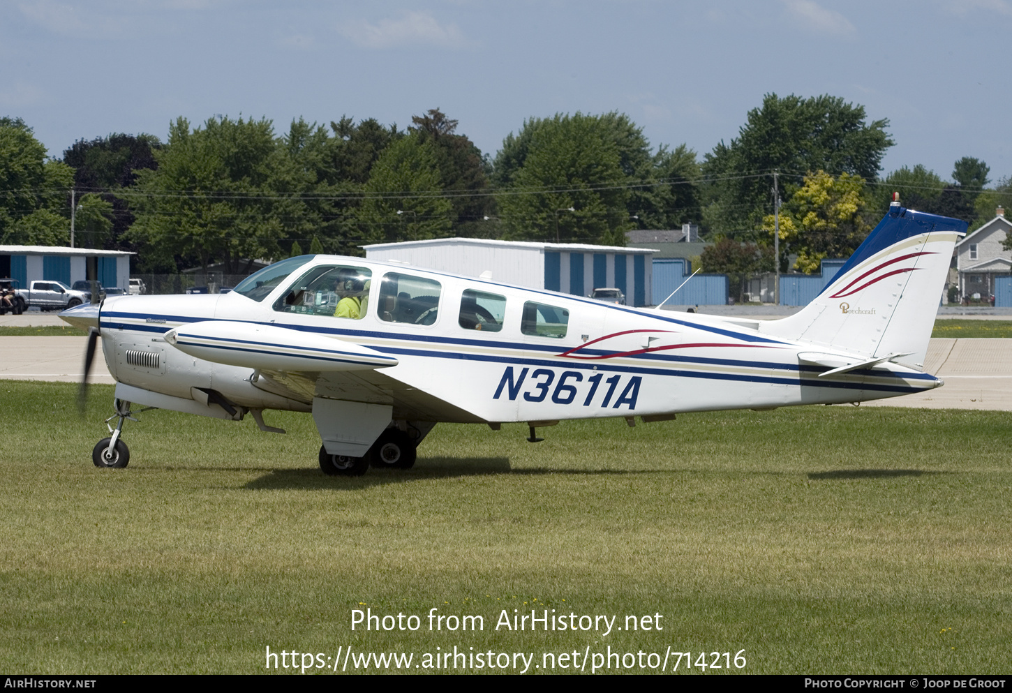 Aircraft Photo of N3611A | Beech A36 Bonanza 36 | AirHistory.net #714216