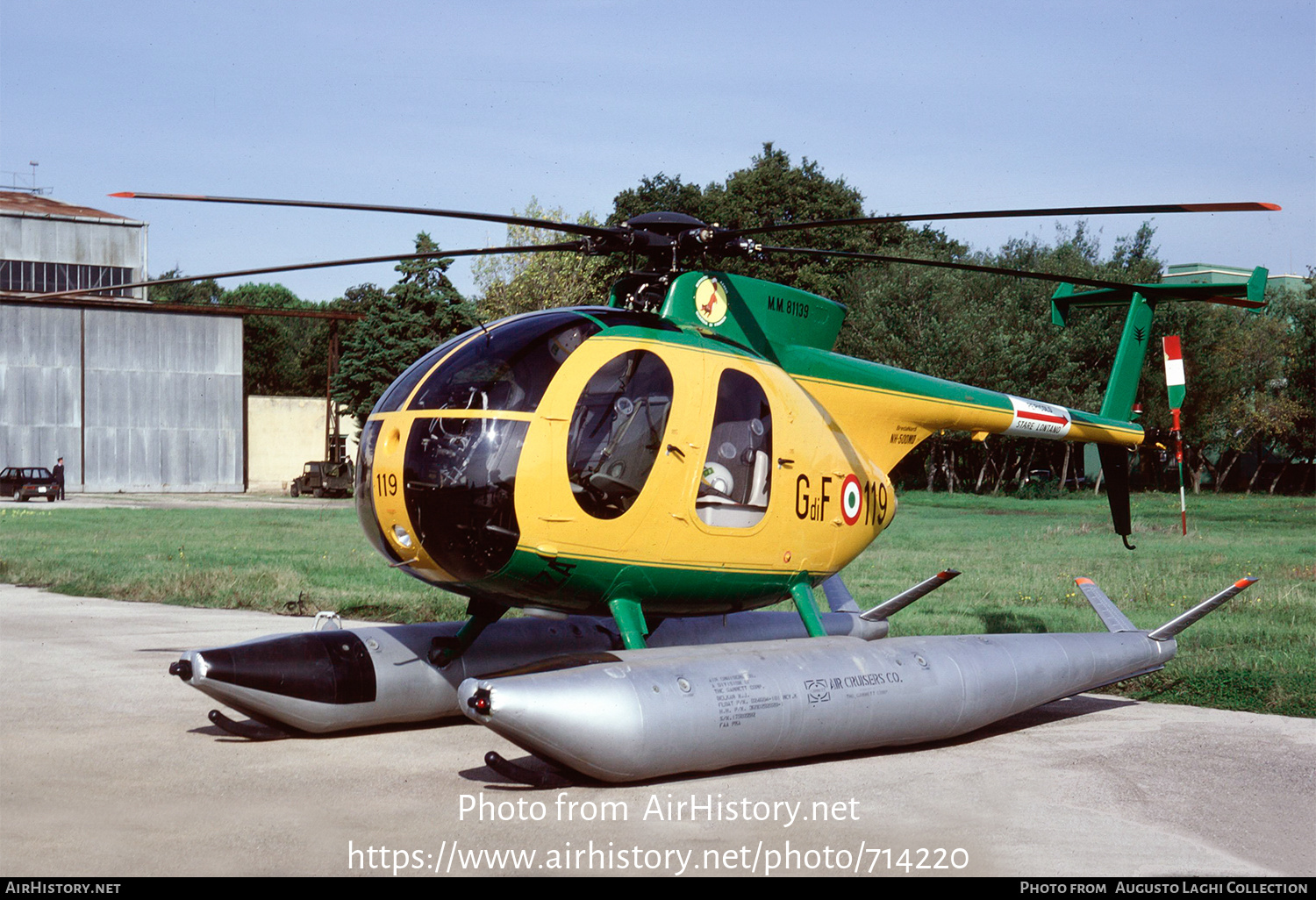 Aircraft Photo of MM81139 | Bredanardi-Hughes NH-500MD | Italy ...