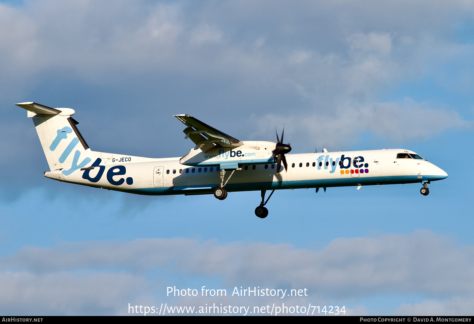 Aircraft Photo of G-JECO | Bombardier DHC-8-402 Dash 8 | Flybe | AirHistory.net #714234