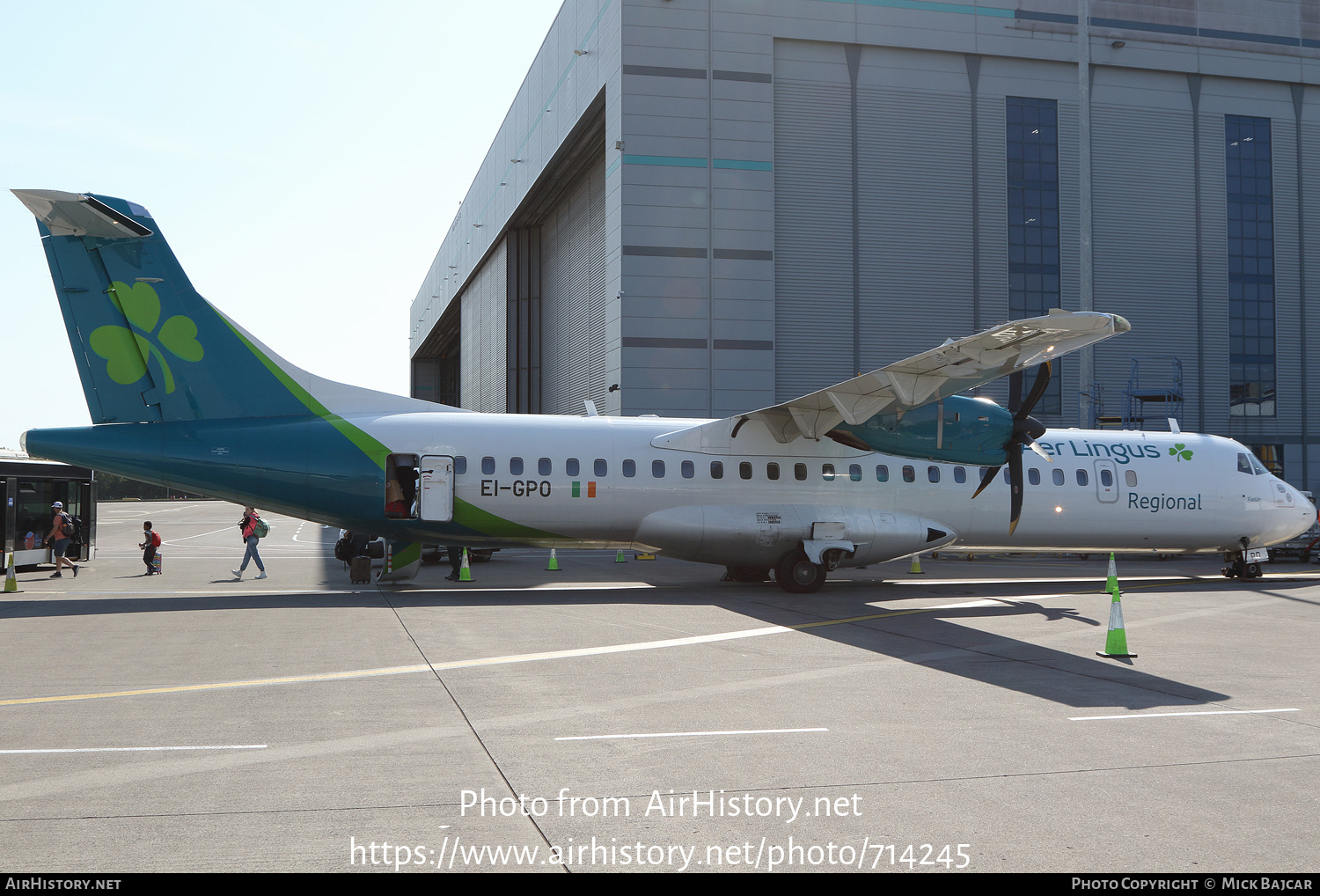 Aircraft Photo of EI-GPO | ATR ATR-72-600 (ATR-72-212A) | Aer Lingus Regional | AirHistory.net #714245