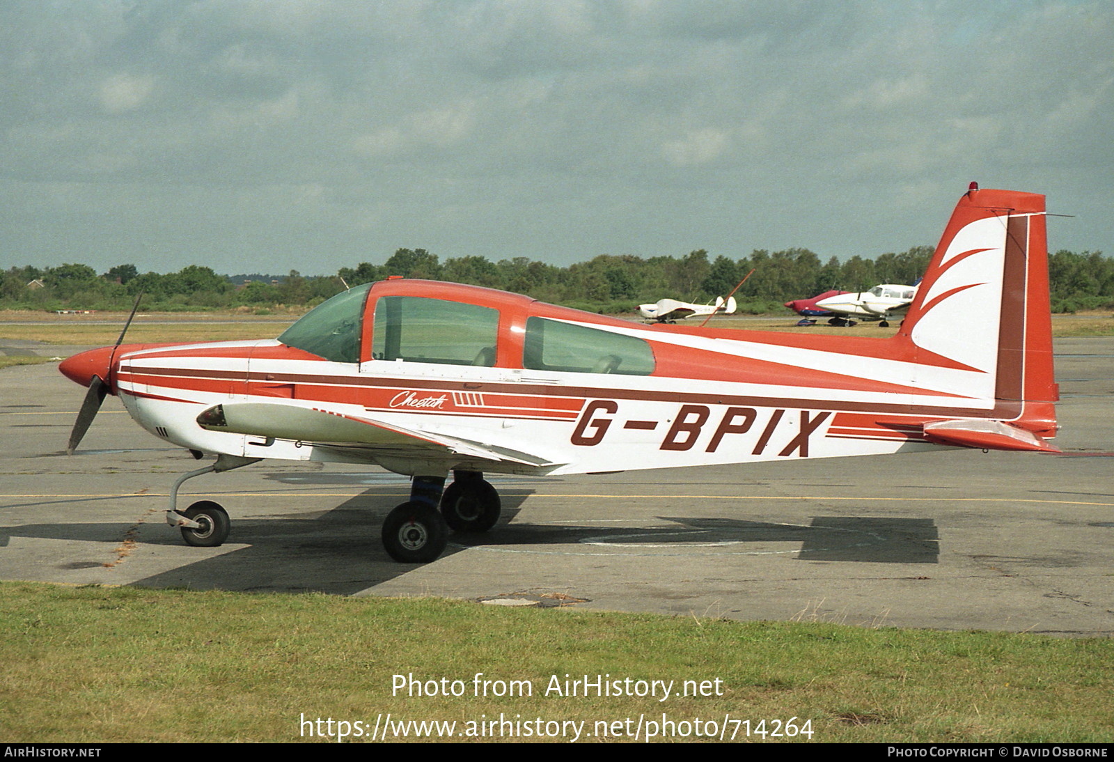 Aircraft Photo of G-BPIX | Gulfstream American AA-5A Cheetah | AirHistory.net #714264