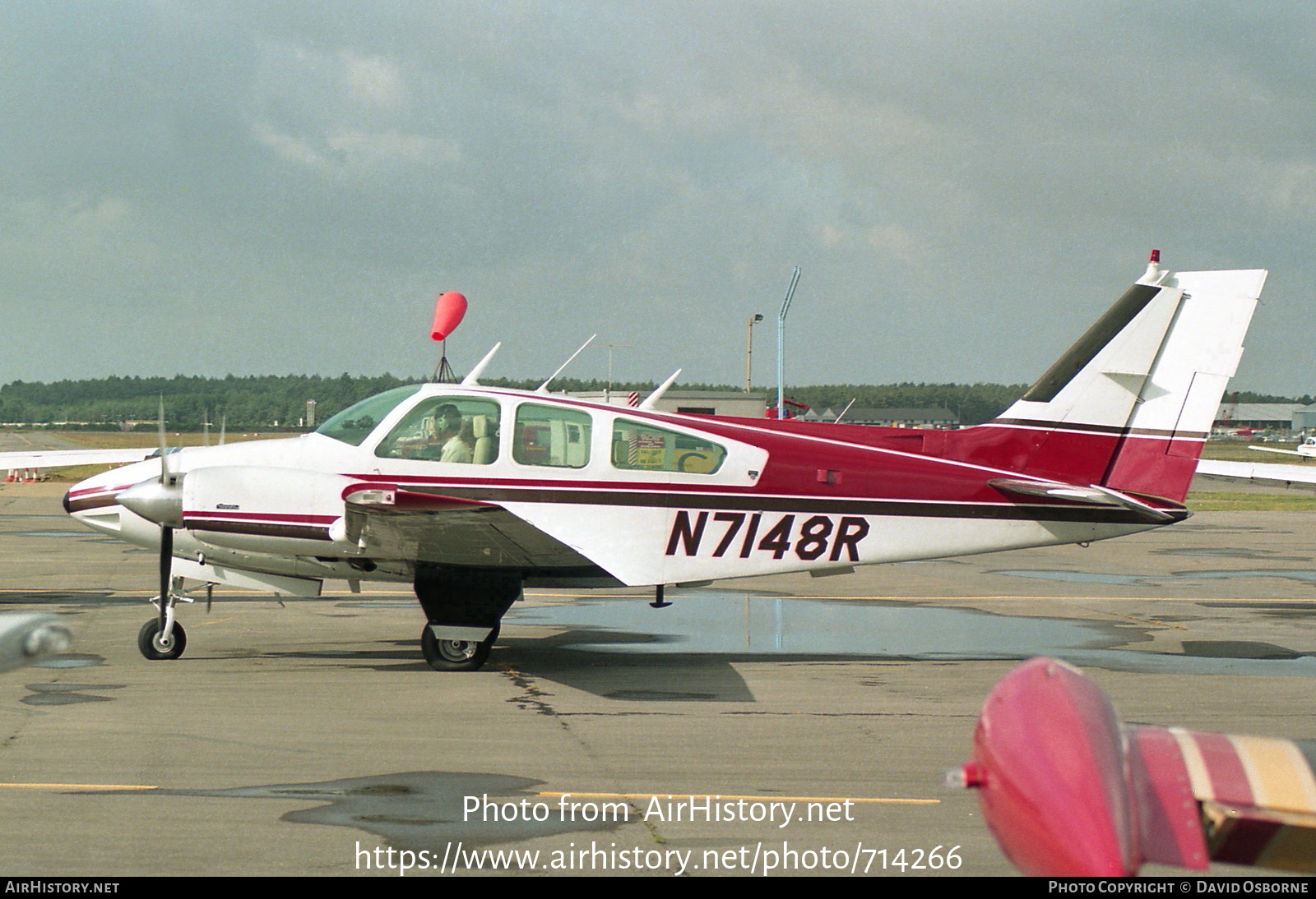 Aircraft Photo of N7148R | Beech 95-B55 Baron | AirHistory.net #714266