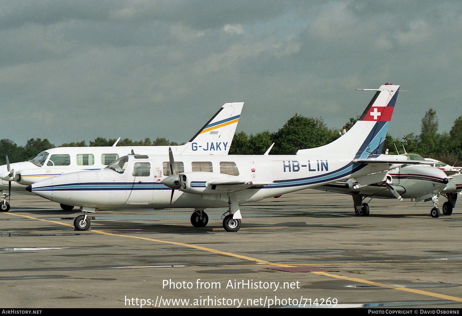 Aircraft Photo of HB-LIN | Piper Aerostar 601P | AirHistory.net #714269