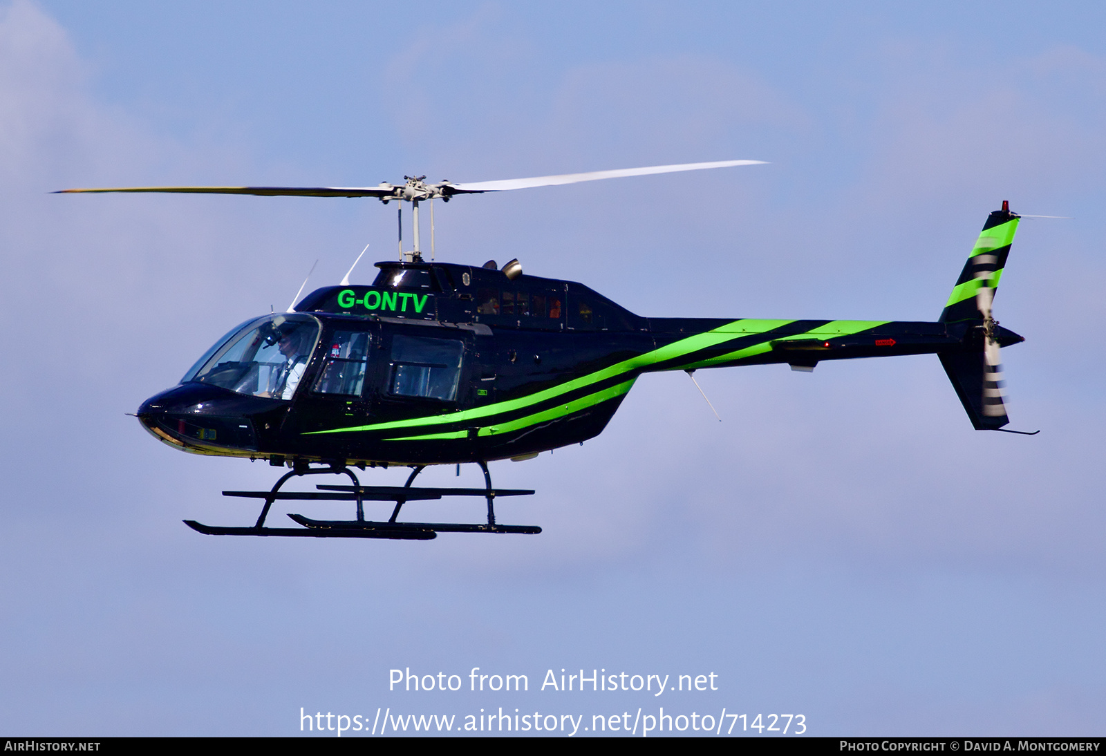 Aircraft Photo of G-ONTV | Bell AB-206B JetRanger II | AirHistory.net #714273