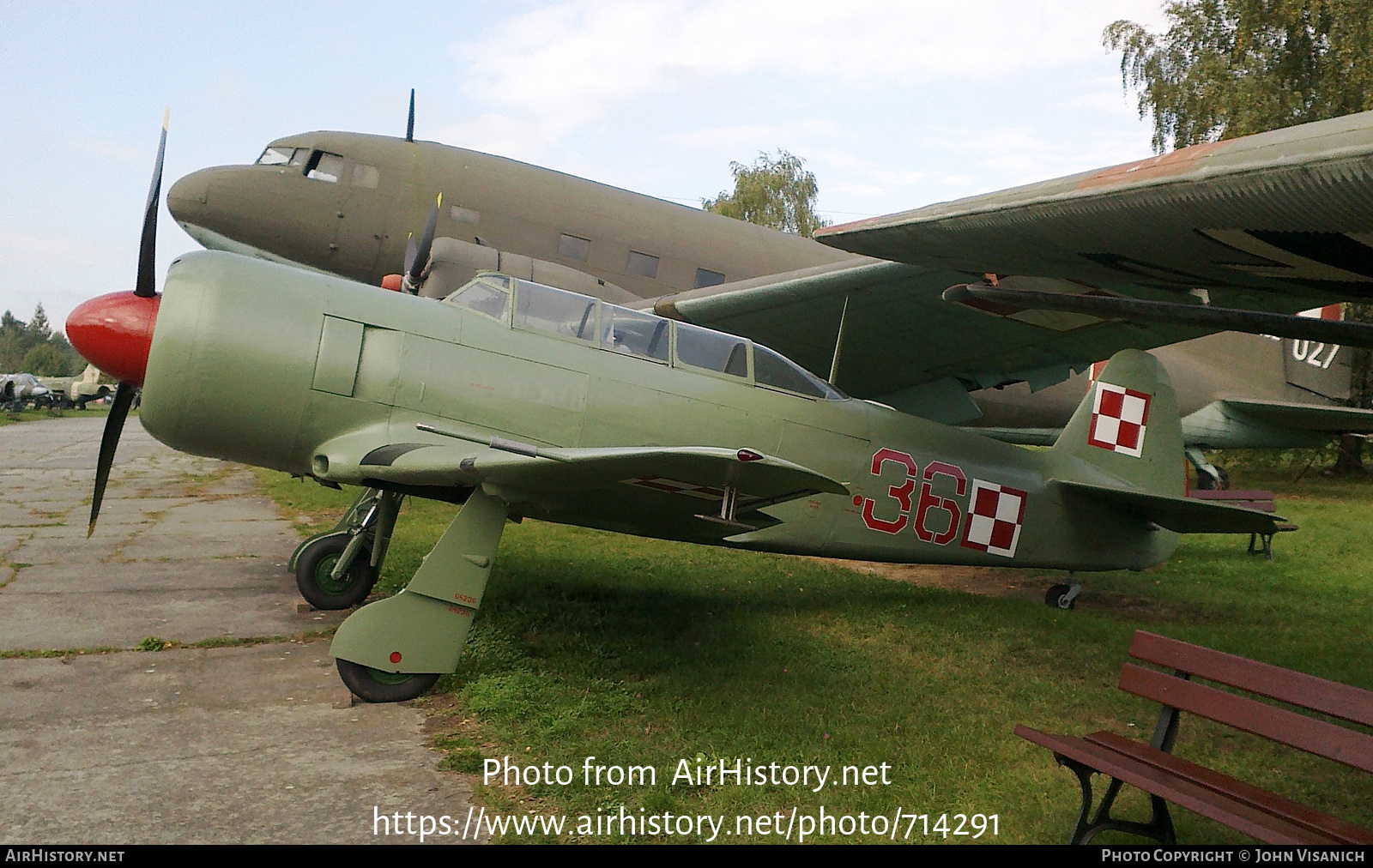 Aircraft Photo of 36 | Yakovlev Yak-11 | Poland - Air Force | AirHistory.net #714291