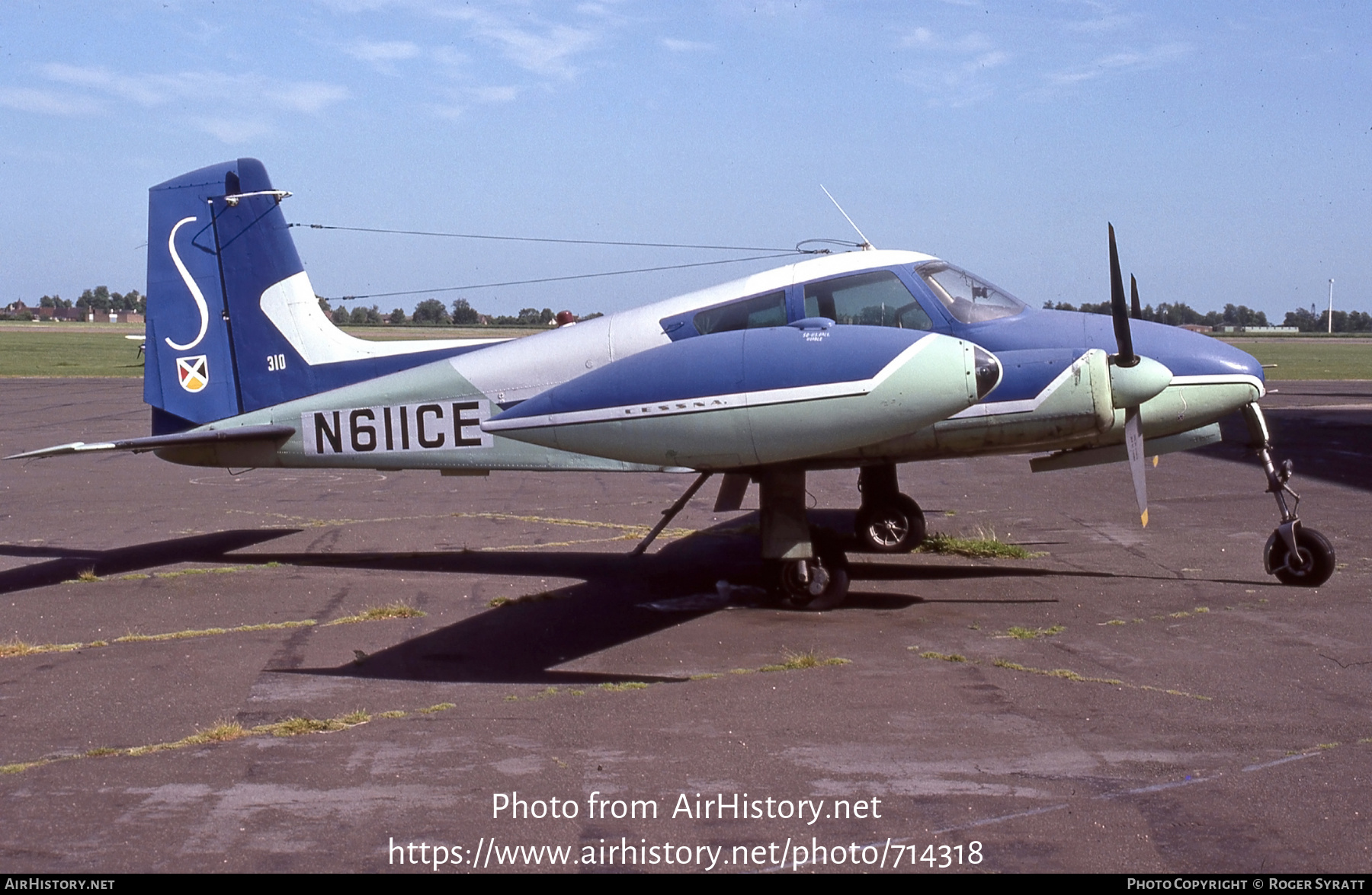 Aircraft Photo of N611CE | Cessna 310B | AirHistory.net #714318