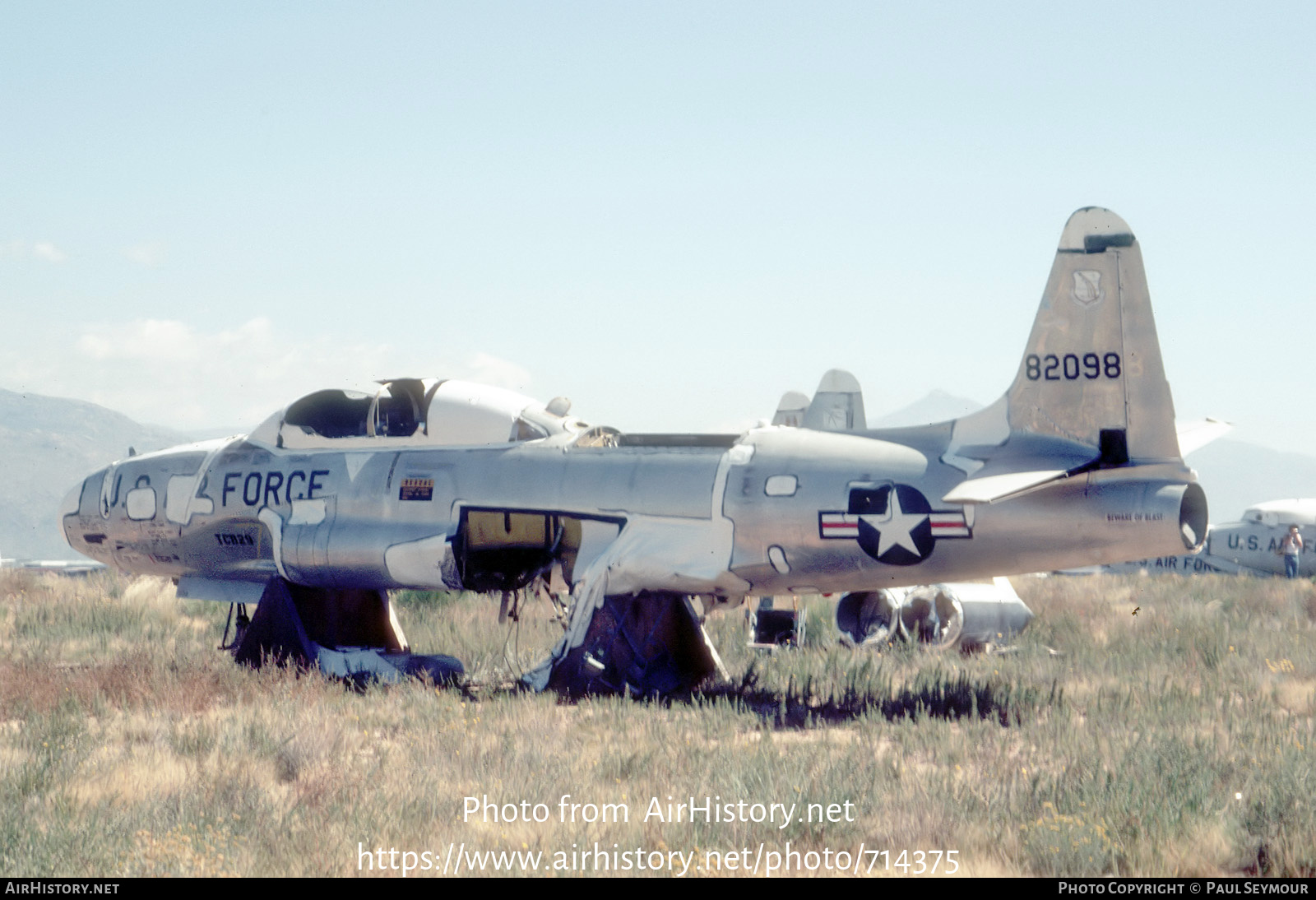 Aircraft Photo of 58-2098 / 82098 | Lockheed T-33A | USA - Air Force | AirHistory.net #714375