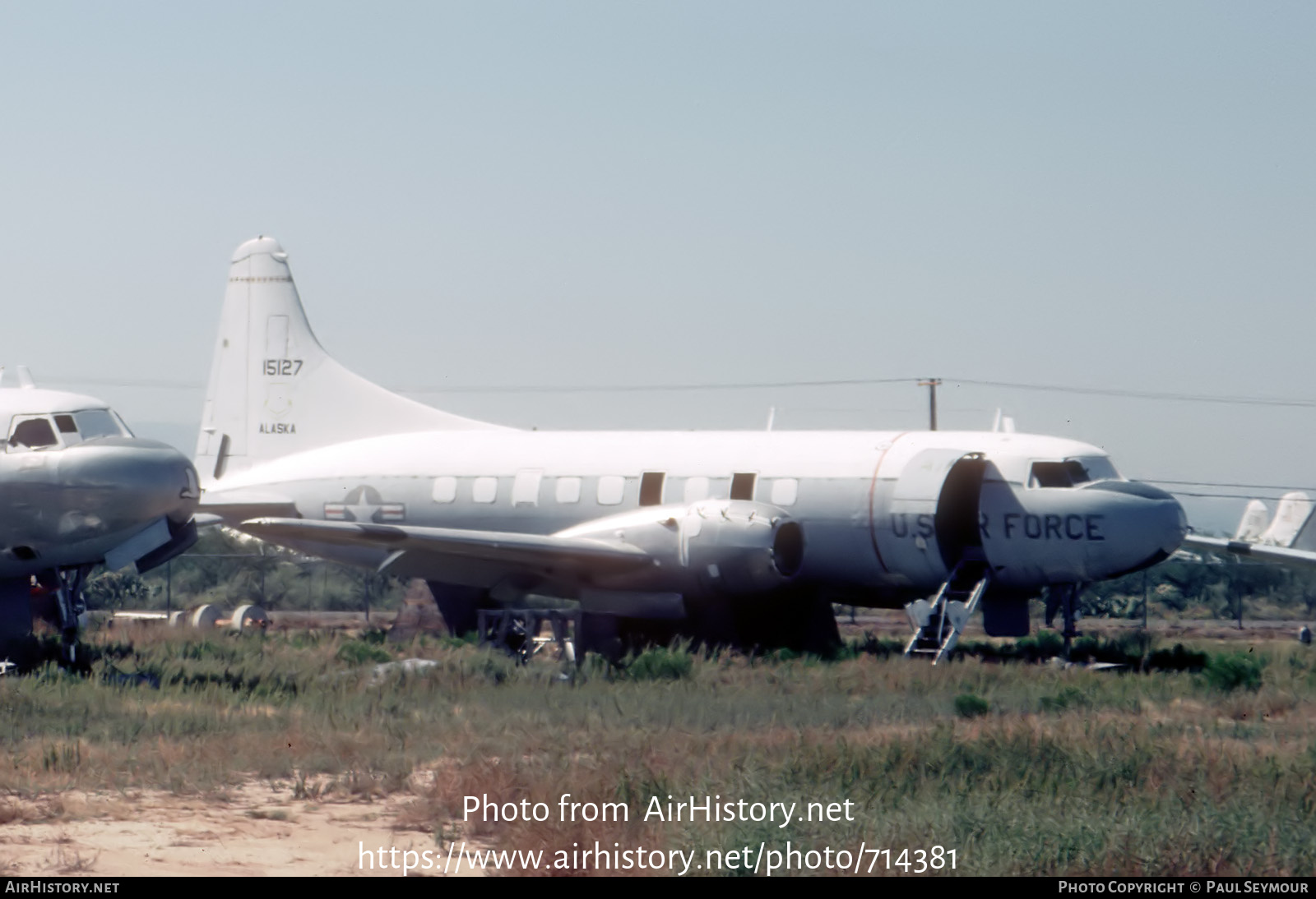 Aircraft Photo of 51-5127 / 15127 | Convair VC-131A | USA - Air Force | AirHistory.net #714381