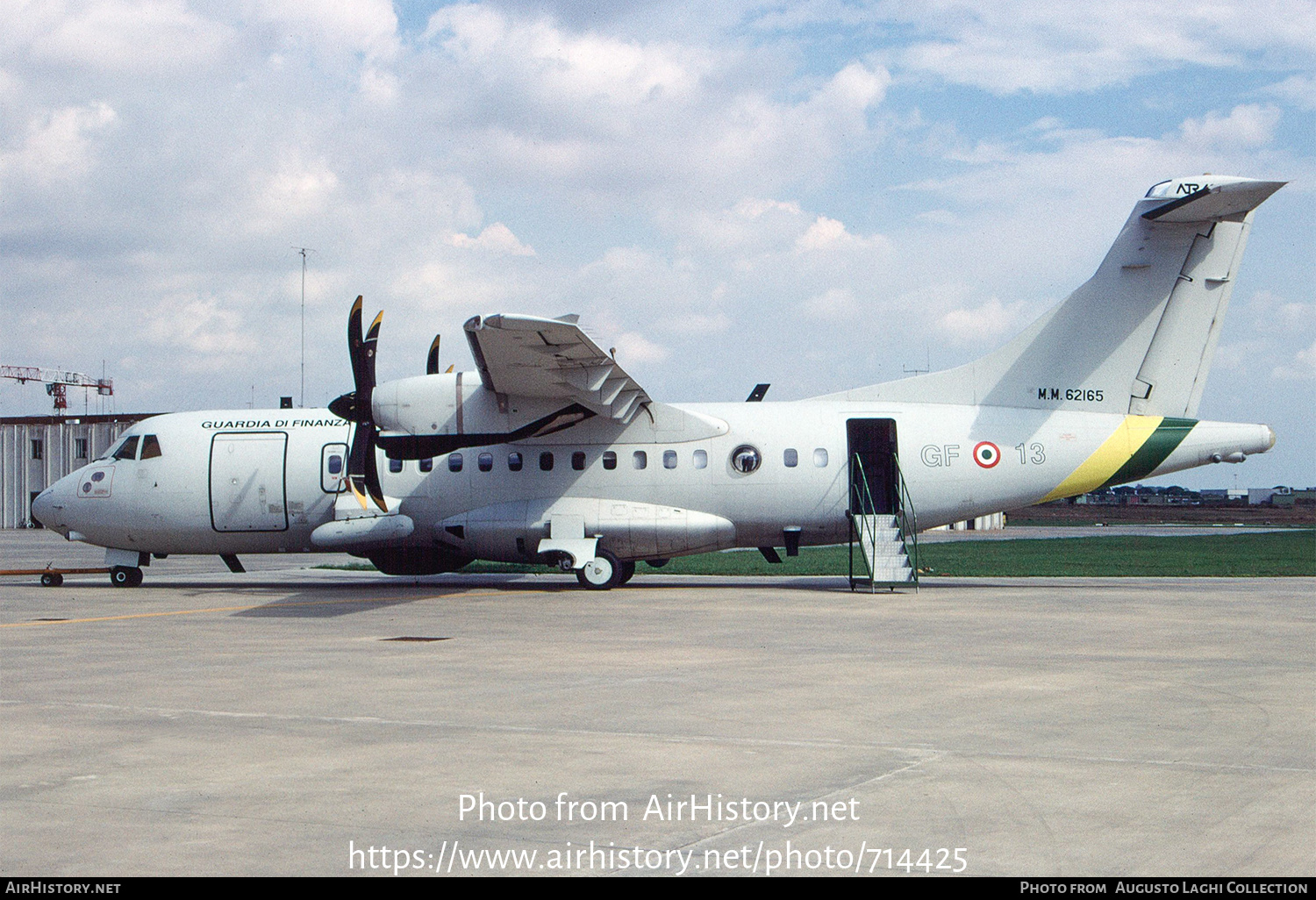 Aircraft Photo of MM62165 | ATR ATR-42-400MP Surveyor | Italy - Guardia di Finanza | AirHistory.net #714425