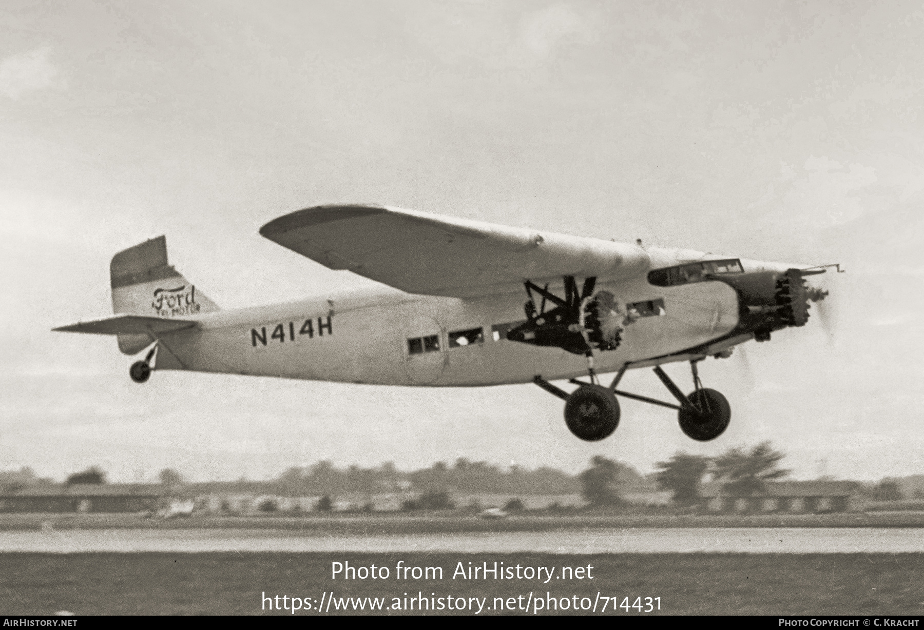 Aircraft Photo of N414H | Ford 5-AT-C Tri-Motor | AirHistory.net #714431