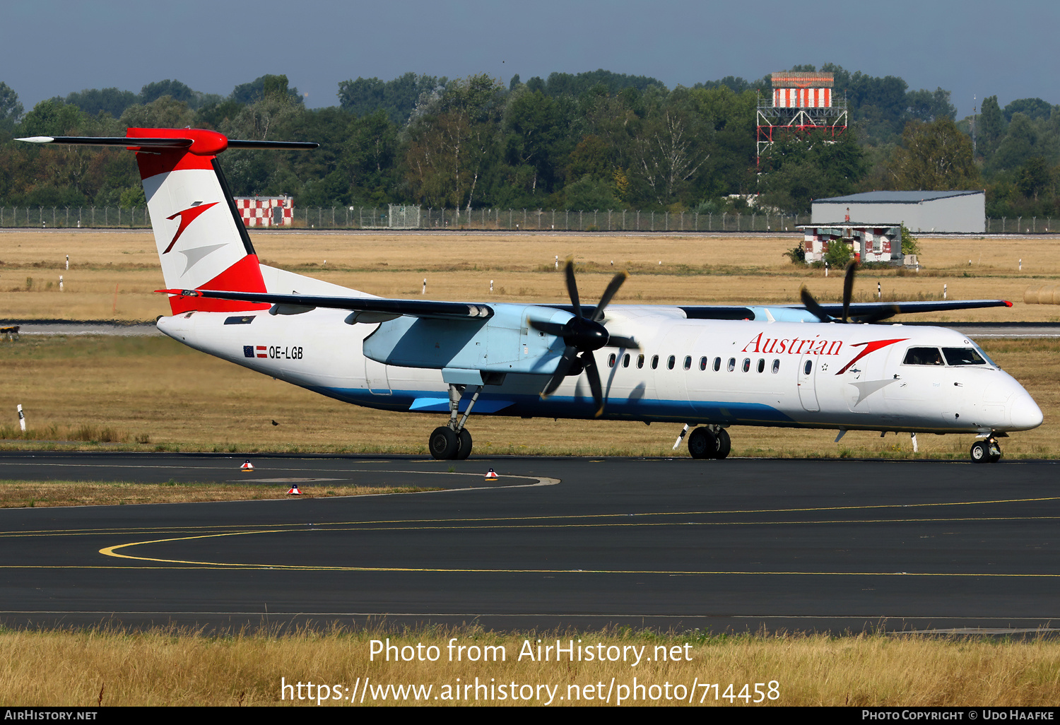 Aircraft Photo of OE-LGB | Bombardier DHC-8-402 Dash 8 | Austrian Airlines | AirHistory.net #714458