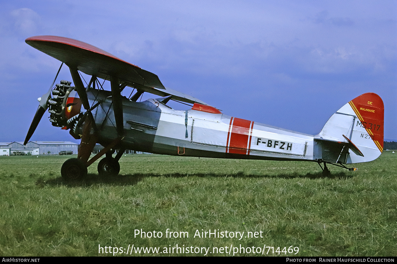 Aircraft Photo of F-BFZH | Morane-Saulnier MS-317 | AirHistory.net #714469