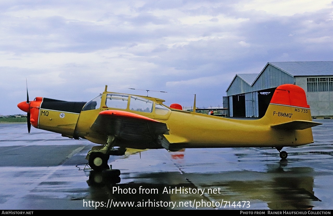 Aircraft Photo of F-BMMQ | Morane-Saulnier MS-733 Alcyon | France - Air Force | AirHistory.net #714473