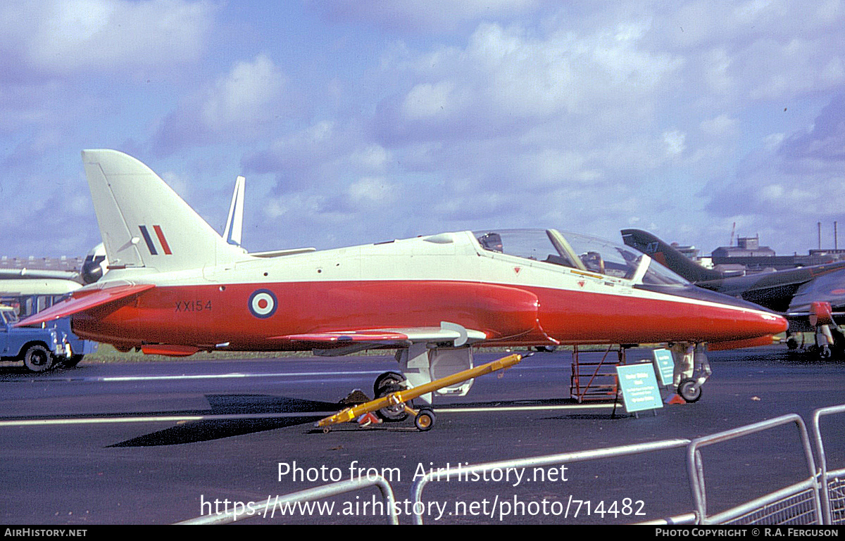 Aircraft Photo of XX154 | Hawker Siddeley Hawk T.1 | UK - Air Force | AirHistory.net #714482