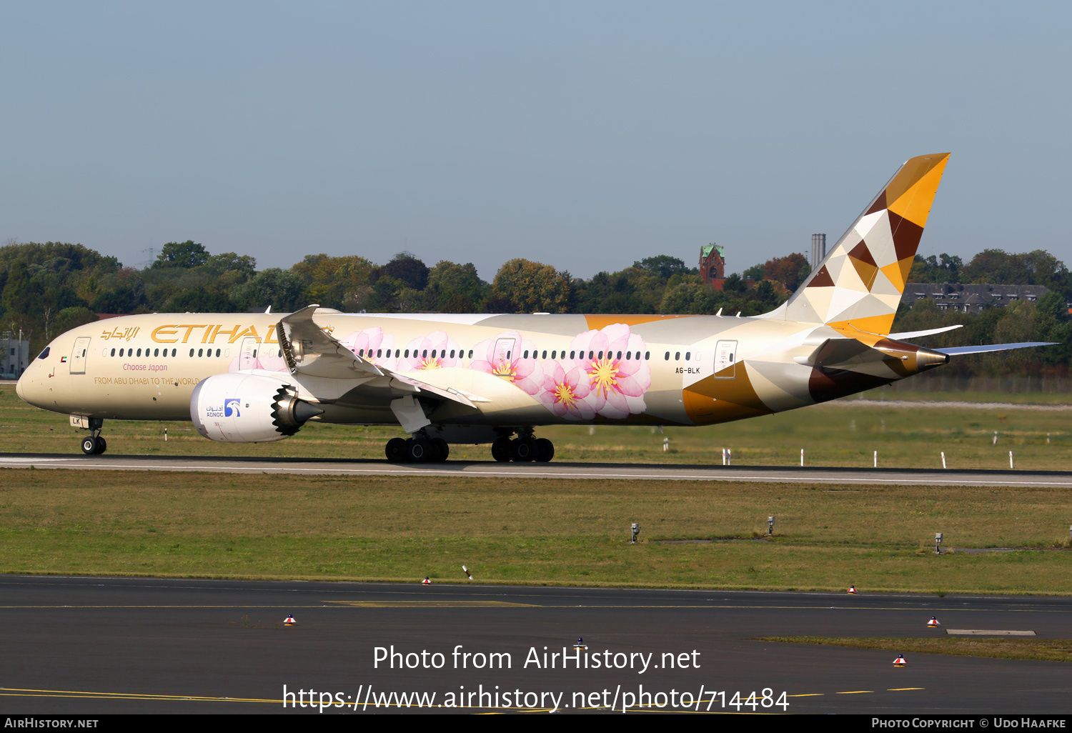 Aircraft Photo of A6-BLK | Boeing 787-9 Dreamliner | Etihad Airways | AirHistory.net #714484